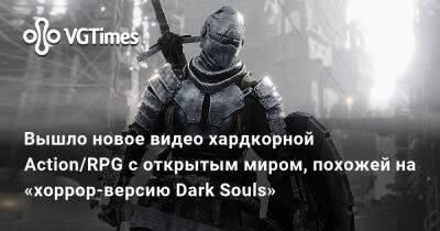 Вышло новое видео хардкорной Action/RPG с открытым миром, похожей на «хоррор-версию Dark Souls» - vgtimes.ru