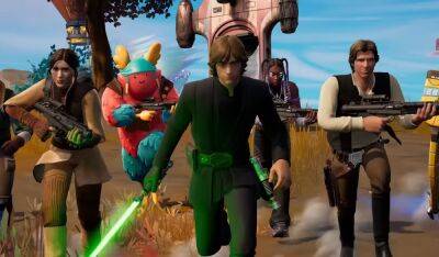Люк Скайуокер - К Fortnite временно присоединяются Люк, Лея и Хан из «Звёздных войн» - igromania.ru