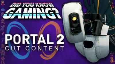 Руководитель разработки Portal 2 рассказал о разном вырезанном контенте - playground.ru