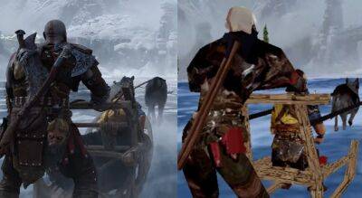 Графику God of War Ragnarok занизили на несколько поколений. Новинку представили на PlayStation 1 - gametech.ru