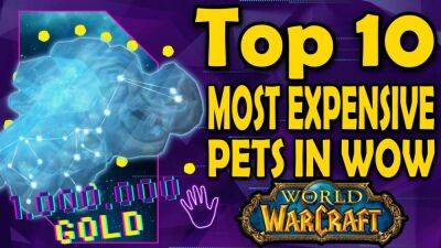 10 самых дорогих питомцев в World of Warcraft - noob-club.ru