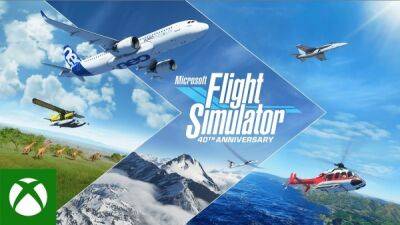 Для Microsoft Flight Simulator вышло крупное обновление в честь 40-летия с вертолетами и глайдерами - playground.ru