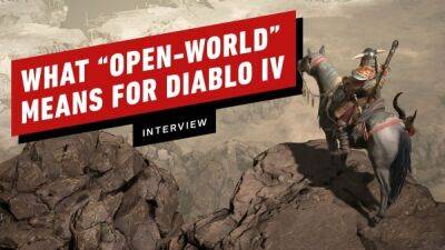 Род Фергюссон - Открытый мир Diablo 4 позволит отойти от главного квеста - playground.ru