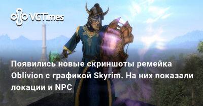 Опубликованы новые скриншоты ремейка Oblivion с графикой Skyrim. На них показали локации и NPC - vgtimes.ru
