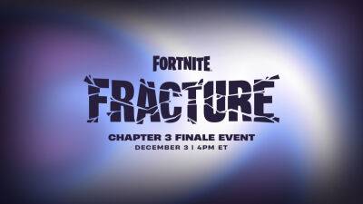 Завершающее событие 3 главы в Fortnite стартует 3 декабря - lvgames.info