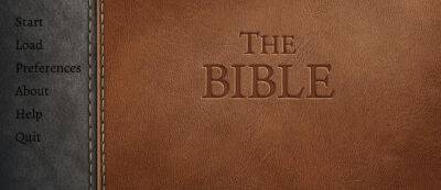 В Steam вышла Библия с поддержкой достижений - купить ее можно за 240 рублей - gamemag.ru