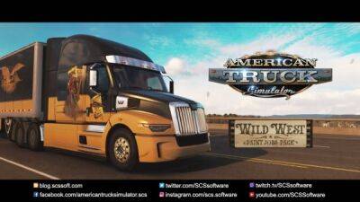 Для American Truck Simulator анонсировано дополнение Wild West Paint Jobs Pack - playground.ru - Сша - штат Техас