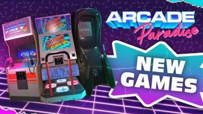 Arcade Paradise получили три новых автомата - lvgames.info - Сша
