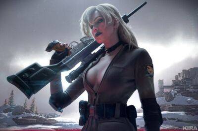 Кира Митенкова - Ольга Хаку - Вульф Снайпер - Косплеер показала Снайпер Вульф из Metal Gear Solid - igromania.ru