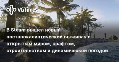 В Steam вышел новый постапокалиптический выживач с открытым миром, крафтом, строительством и динамической погодой - vgtimes.ru