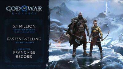 Эрик Уильямс - God of War: Ragnarok стал самым успешным проектом среди внутренних студий Sony. - wargm.ru - Sony