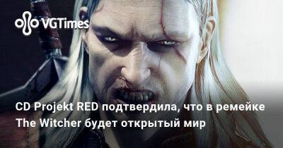 CD Projekt RED подтвердила, что в ремейке The Witcher будет открытый мир - vgtimes.ru