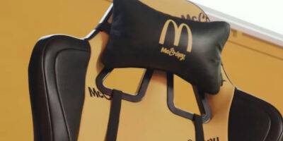 McDonald's представил игровое кресло с подставкой для бургеров и картошки - tech.onliner.by