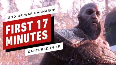 Первые 17 минут геймплея God of War: Ragnarok - playground.ru