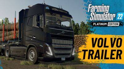 Новый трейлер Farming Simulator 22 посвящен машинам Volvo разных поколений - cubiq.ru
