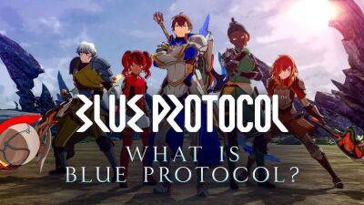 «Что такое Blue Protocol?» — В новом трейлере рассказали об особенностях игры - mmo13.ru - Япония