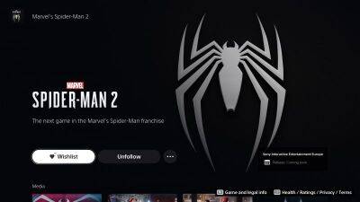 У PS Store ненадовго з'явилася сторінка Marvel's Spider-Man 2 - фанати чекають анонсуФорум PlayStation - ps4.in.ua
