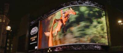 На площади Пикадилли в Лондоне показали рекламу Dragonflight - noob-club.ru - Лондон