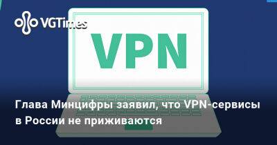 Максут Шадаев - Глава Минцифры заявил, что VPN-сервисы в России не приживаются - vgtimes.ru - Сша - Россия
