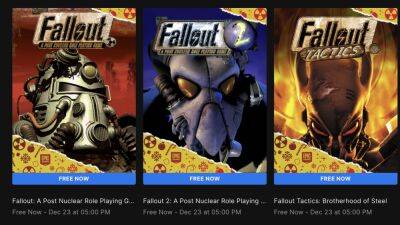 Fallout, Fallout 2 en Fallout Tactics nu gratis te downloaden in de Epic Games Store - ru.ign.com