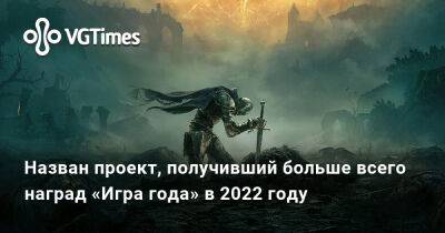 Назван проект, получивший больше всего наград «Игра года» в 2022 году - vgtimes.ru
