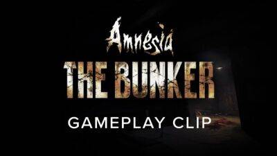 Новый геймплейный ролик Amnesia: The Bunker - playground.ru