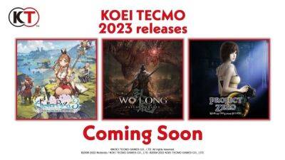 Koei Tecmo представила трейлер, посвященный играм, выходящим в 2023 году - playground.ru - Китай