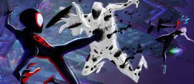 Майлз Моралес - Майлз и Гвен на новом кадре "Человека-паука: Через вселенные 2" - датирован трейлер - gamemag.ru - Нью-Йорк - Sony