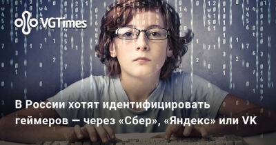 В России хотят идентифицировать геймеров — через «Сбер», «Яндекс» или VK - vgtimes.ru - Россия