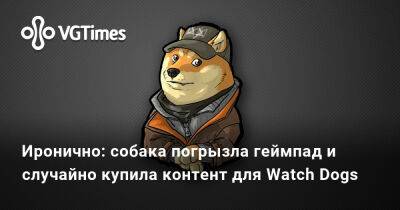 Иронично: собака погрызла геймпад и случайно купила контент для Watch Dogs - vgtimes.ru - Сша - Калгари - Sony