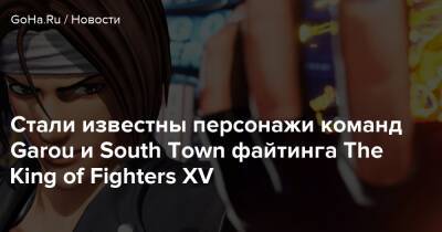 Стали известны персонажи команд Garou и South Town файтинга The King of Fighters XV - goha.ru - city South