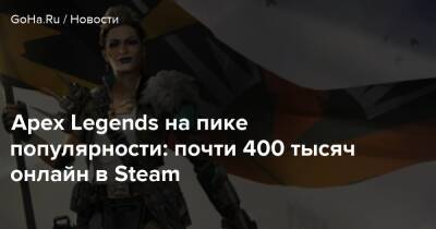 Мэгги Безумная - Apex Legends на пике популярности: почти 400 тысяч онлайн в Steam - goha.ru - Respawn