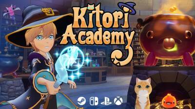 Ми-ми-ми котики, школа магии и ловля жуков в трейлере симулятора жизни Kitori Academy - playisgame.com