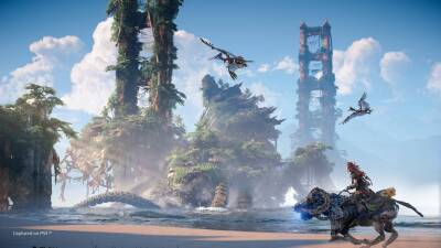 Horizon Forbidden West доступна для скачивания. Известен размер игры для PS4 и PS5 - gametech.ru