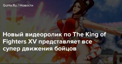 Новый видеоролик по The King of Fighters XV представляет все супер движения бойцов - goha.ru