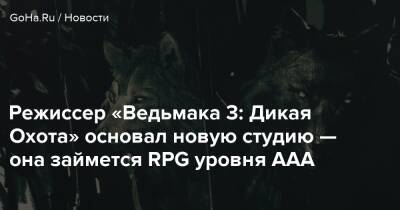 Режиссер «Ведьмака 3: Дикая Охота» основал новую студию — она займется RPG уровня ААА - goha.ru - Польша - Варшава