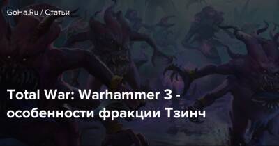 Total War: Warhammer 3 - особенности фракции Тзинч - goha.ru