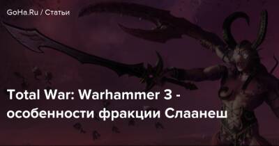 Total War: Warhammer 3 - особенности фракции Слаанеш - goha.ru