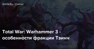 Total War: Warhammer III - особенности фракции Тзинч - goha.ru