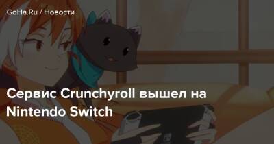 Сервис Crunchyroll вышел на Nintendo Switch - goha.ru