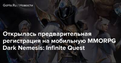 Открылась предварительная регистрация на мобильную MMORPG Dark Nemesis: Infinite Quest - goha.ru