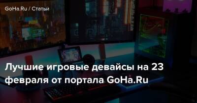 Лучшие игровые девайсы на 23 февраля от портала GoHa.Ru - goha.ru