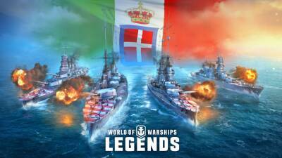 Итальянские линкоры прибыли в World of Warships: Legends - cubiq.ru - Сша - Япония - Италия - Ссср