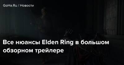 Все нюансы Elden Ring в большом обзорном трейлере - goha.ru - Япония