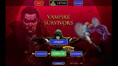 Рогалик Vampire Survivors получил апдейт с двумя новыми персонажами, оружием и другими изменениями - playground.ru