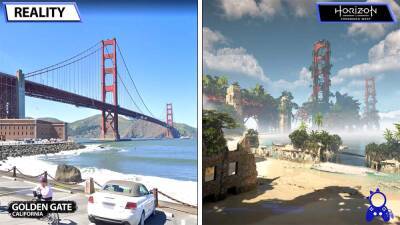 Блогер показал, как выглядят локации с Horizon Forbidden West в реальности - games.24tv.ua - штат Калифорния - Сан-Франциско - штат Юта - штат Невада