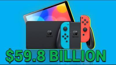 Доход Nintendo с момента выпуска Switch приблизился к 60 миллиардам долларов - gametech.ru