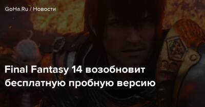 Final Fantasy 14 возобновит бесплатную пробную версию - goha.ru