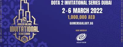 WePlay Esports проведет русскоязычную трансляцию LAN-турнира GAMERS GALAXY: Invitational Series Dubai 2022 - dota2.ru - Эмираты - Dubai
