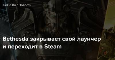 Bethesda закрывает свой лаунчер и переходит в Steam - goha.ru